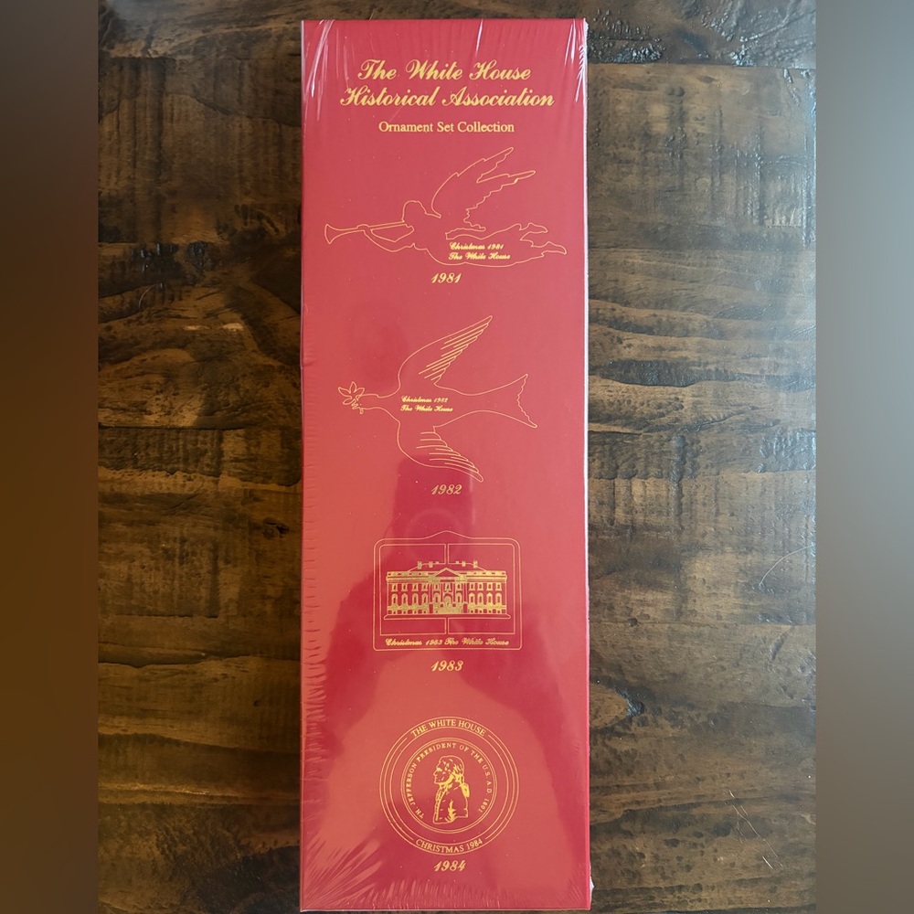 RARE White House Historical Assoc Authentic Collectors Item 1981-1984 Christmas